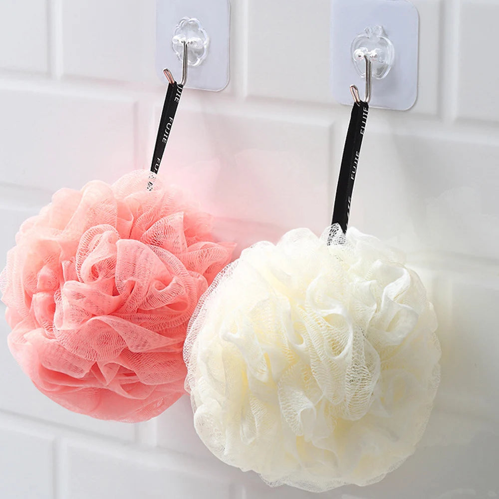 Back Brush Soft Mesh Bath Sponge Balls Nylon Cleaning Brush Shower Exfoliating Scrubbers Loofah Sponge for Women, Men Bathroom - Belle the Jour