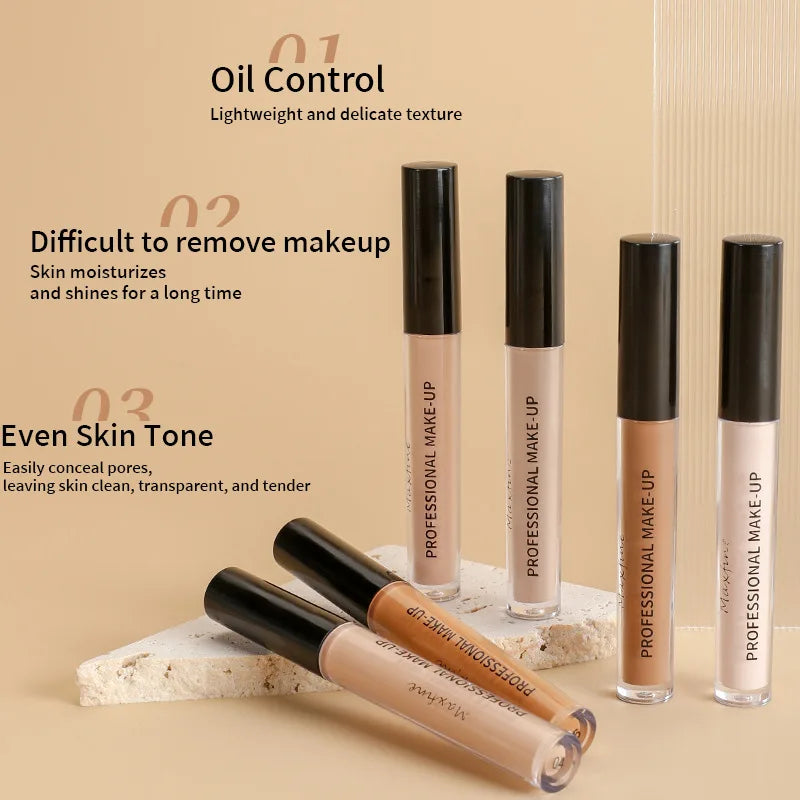 Liquid Concealer Matte High Coverage Waterproof Oil Control Moisturizing Long Lasting Concealer Professional Face Makeup - Belle the Jour