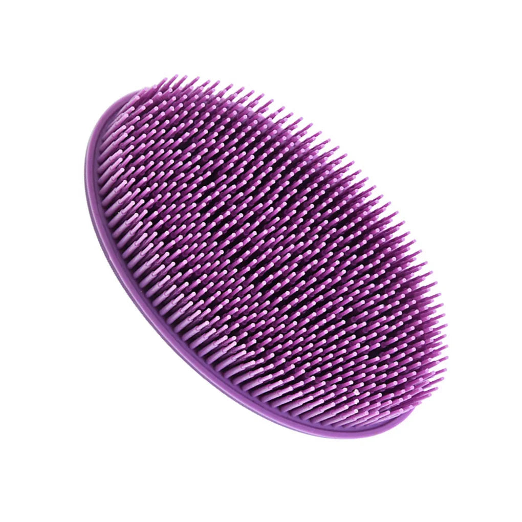 Escova de Banho em Silicone Macio para Bebê e Adulto - Exfoliação Suave e Massagem Relaxante