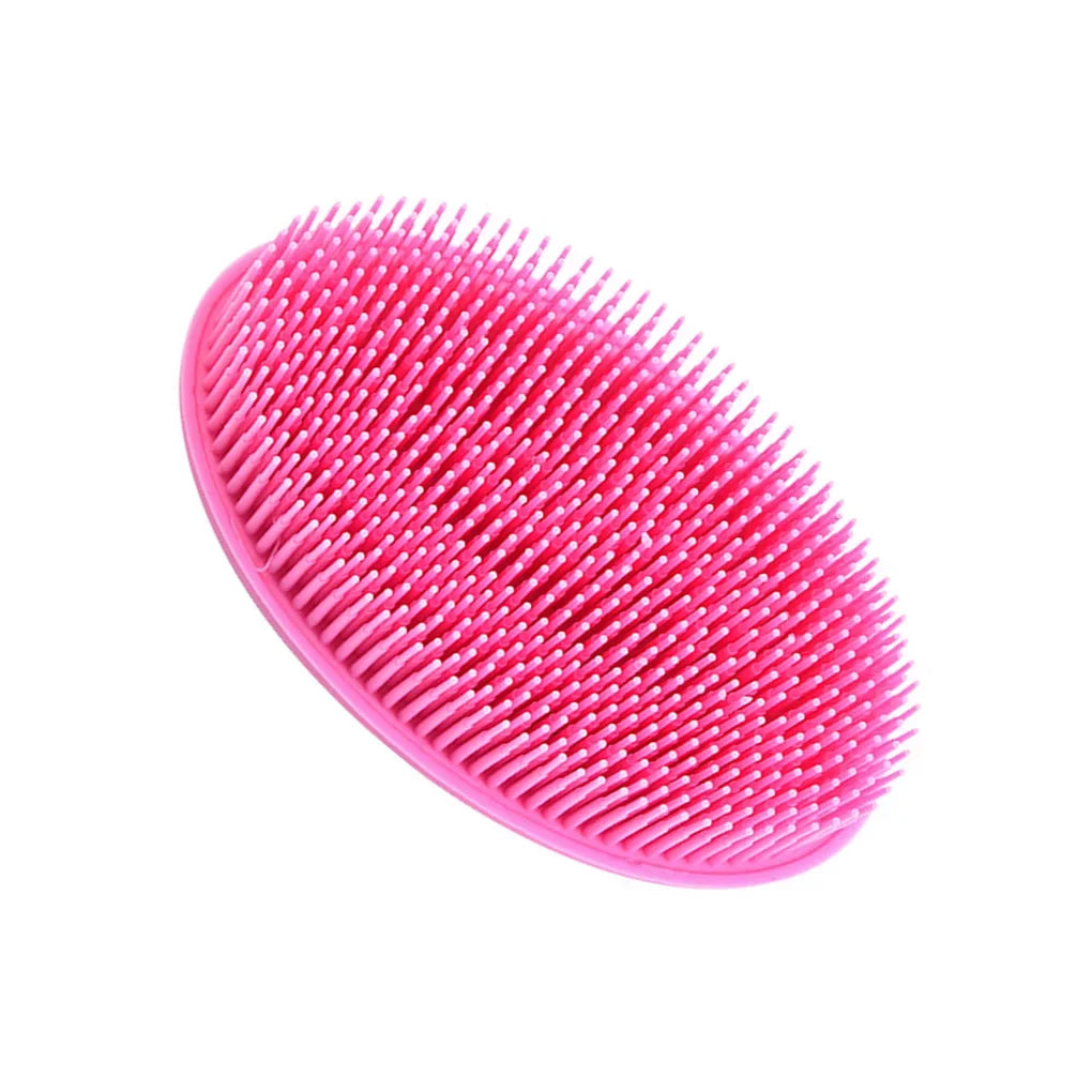 Escova de Banho em Silicone Macio para Bebê e Adulto - Exfoliação Suave e Massagem Relaxante